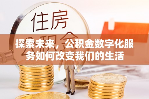 兰屿探索未来，公积金数字化服务如何改变我们的生活